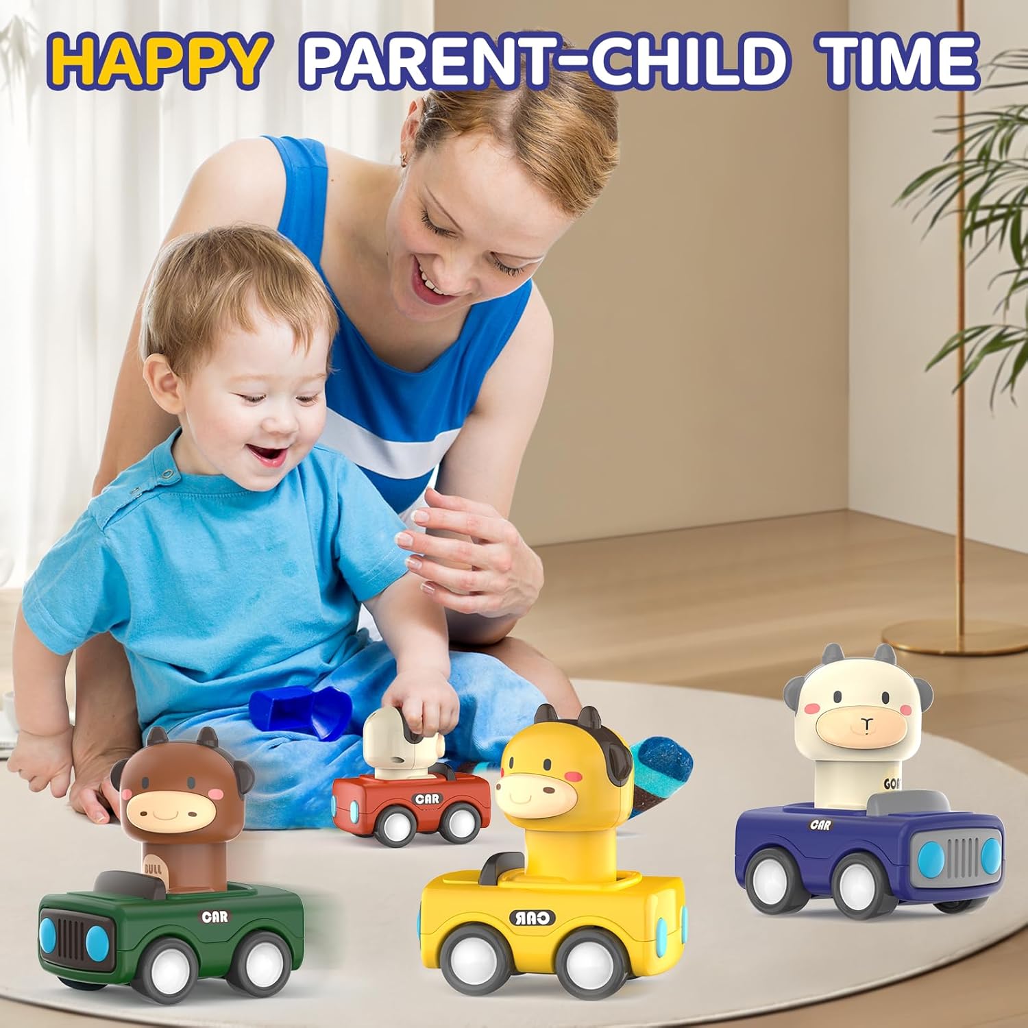 Voiture Bébé 1-3 Ans - Jouet Enfant Garçon, Cadeau Extérieur